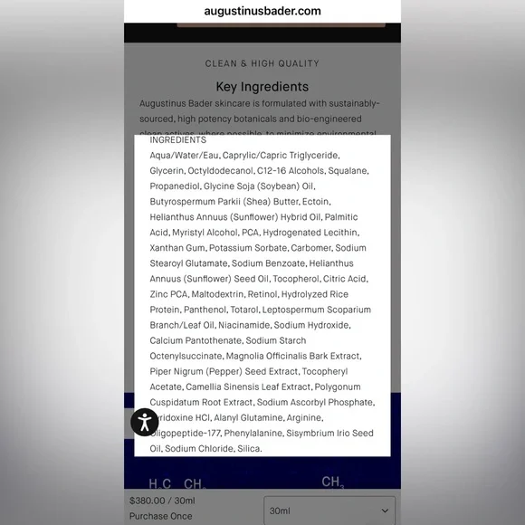 Augustinus Bader the retinol serum NIB 1 oz retail $380 sealed - Picture 7 of 7